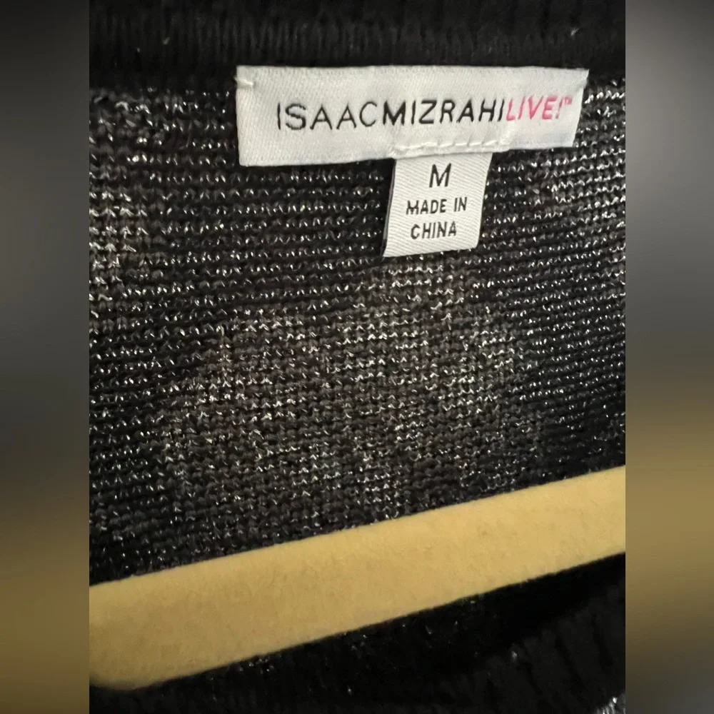 Isaac Mizrahi sweater euc size medium - Picture 8 of 9